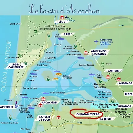 Lägenhet Le Du Bassin D'archachon *